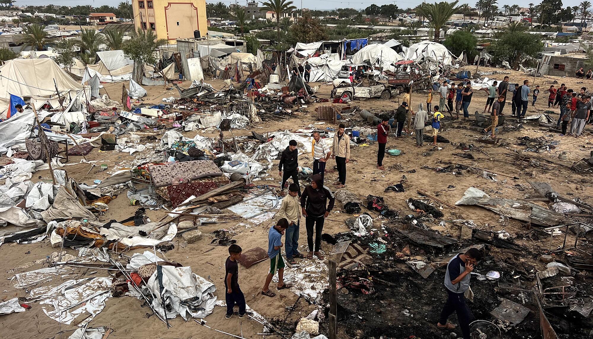 Bombardeo Gaza 19 mayo